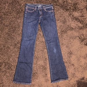 Banana Republic Bootcut Stretch Blue Jeans Size 28 Long Length Tall